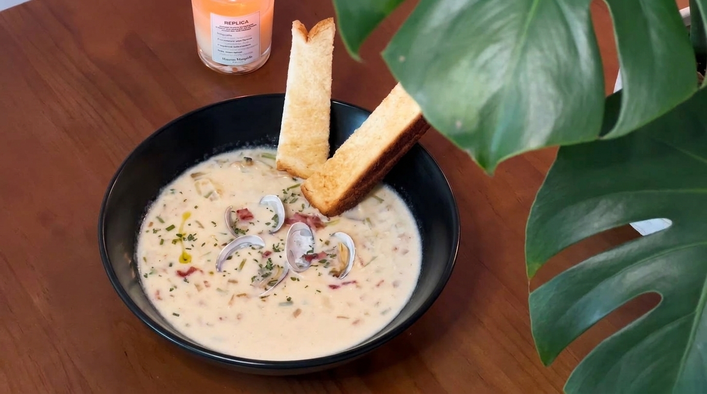Crema de almejas clásica: la receta casera definitiva