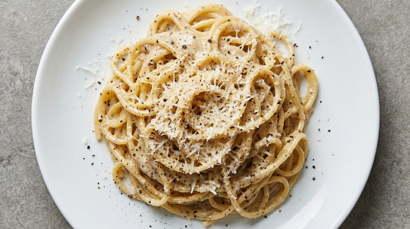 Cacio e Pepe: La Receta Romana Clásica