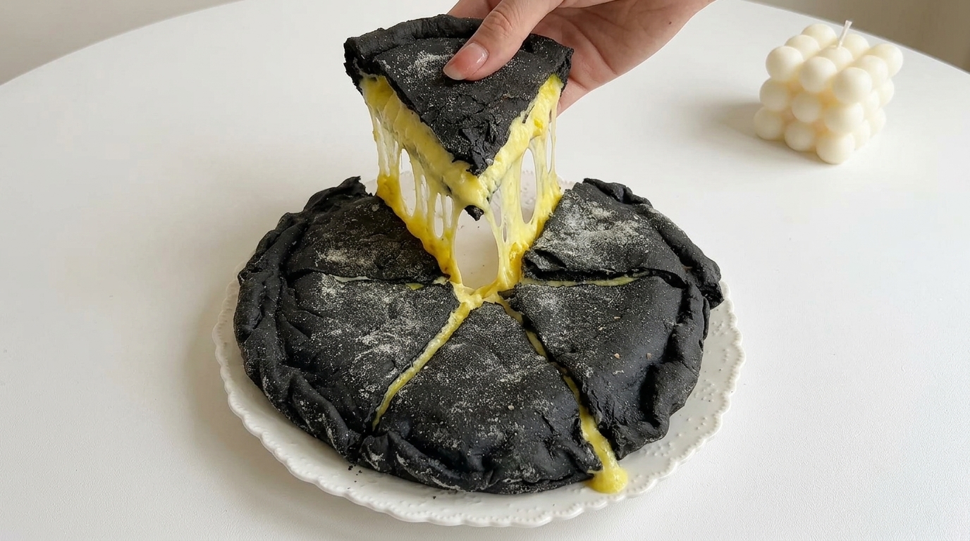 Pizza Rellena de Durián Oro Negro