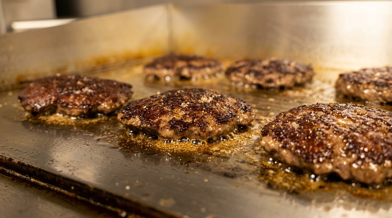 Hamburguesas de Res Perfectas a la Plancha