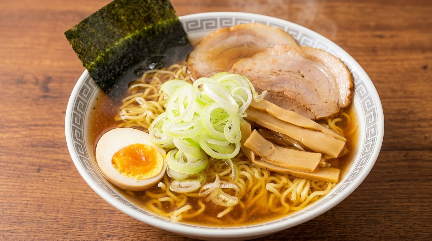 Ramen Shoyu Clásico con Chashu Casero