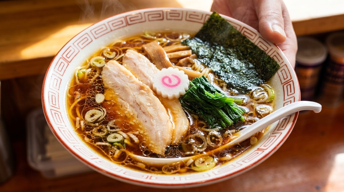 Ramen Shoyu Clásico Japonés