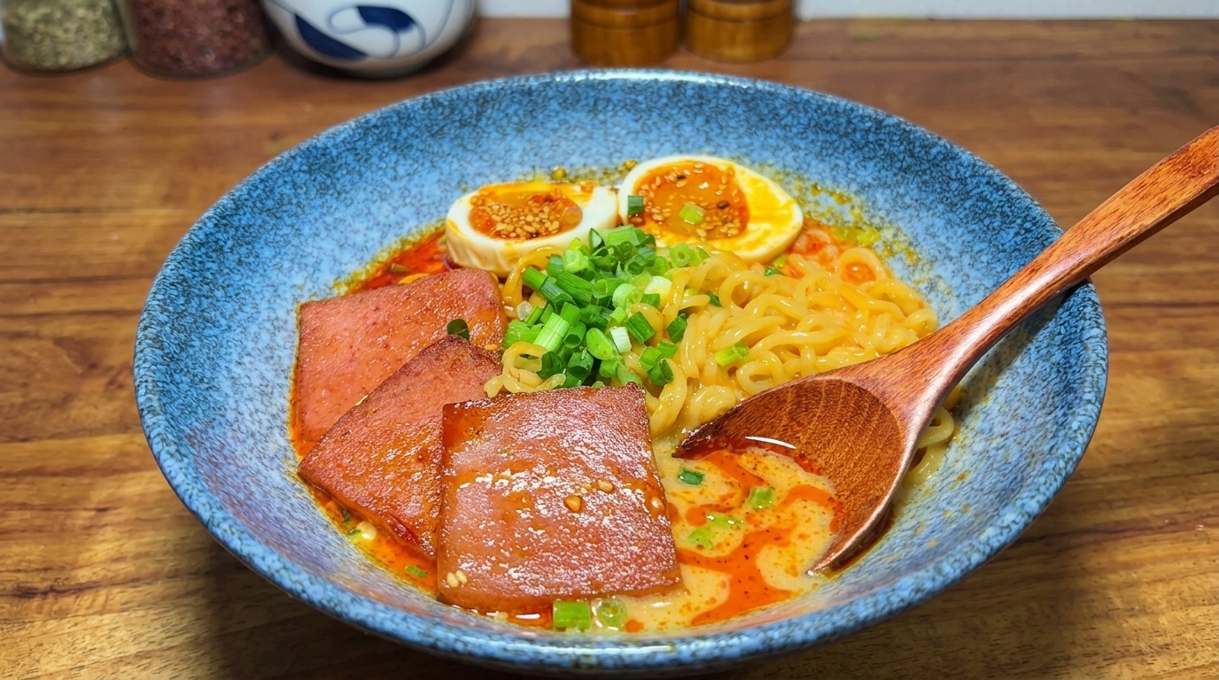 Ramen Tonkotsu «Herético» en 15 Minutos (Truco Fácil)