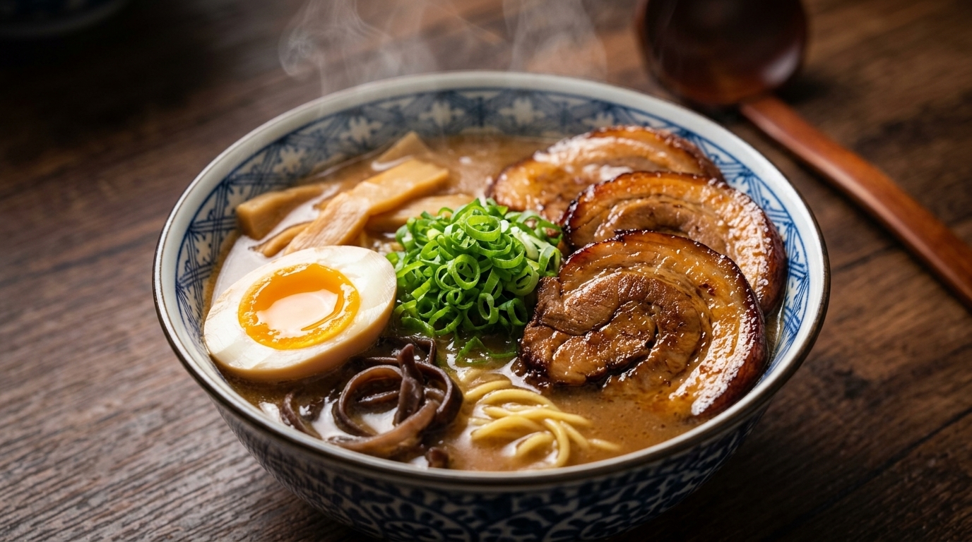 Ramen de Miso con Chashu Rico y Sabroso