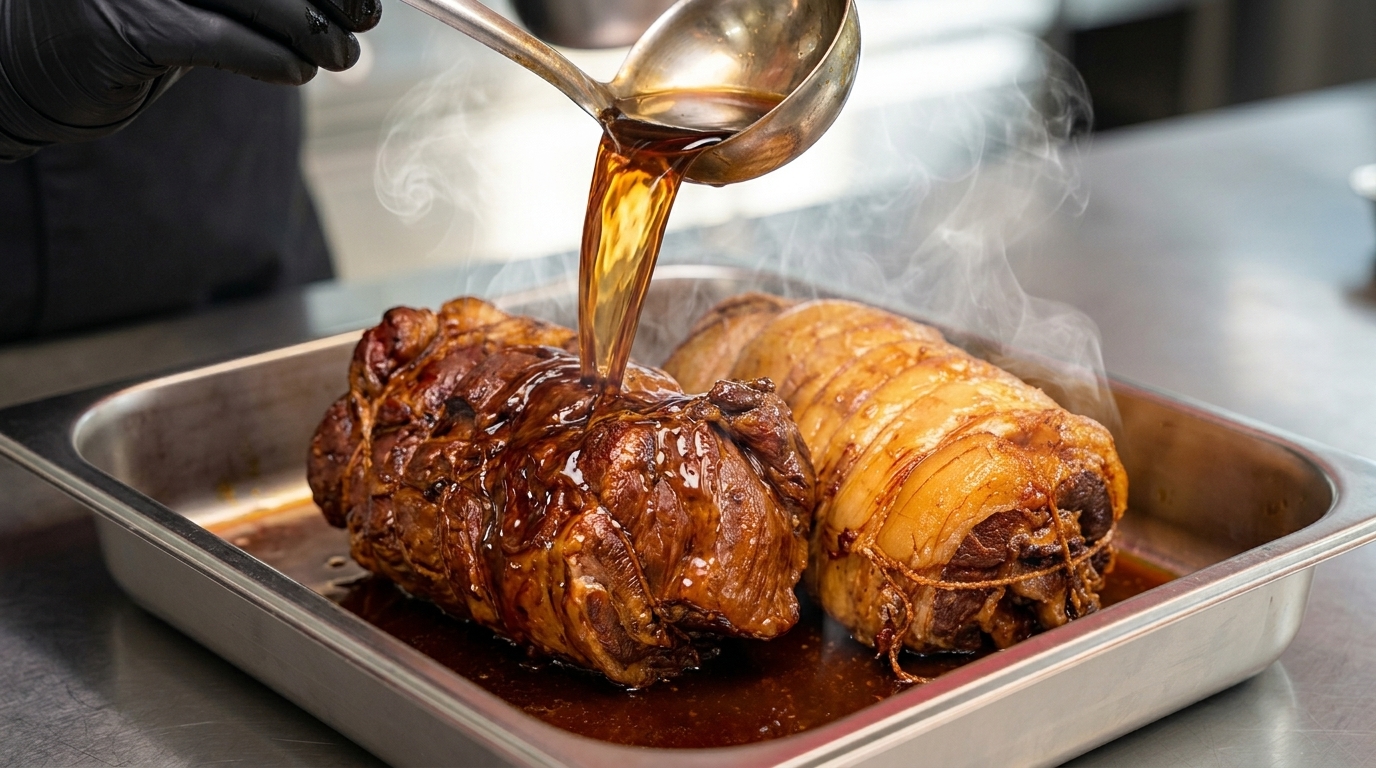 Salsa para Chashu Japonés Estilo Profesional y Cerdo Braseado