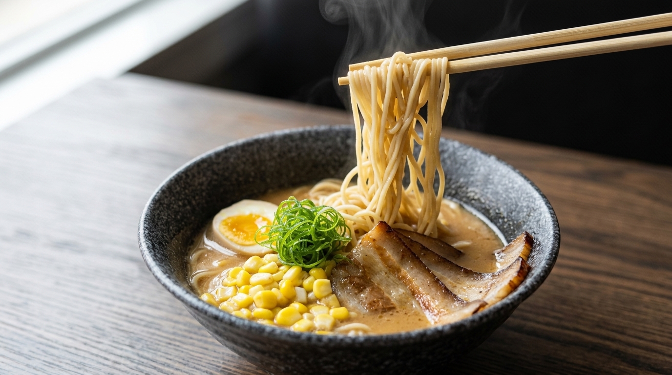 Ramen de Miso Japonés Clásico