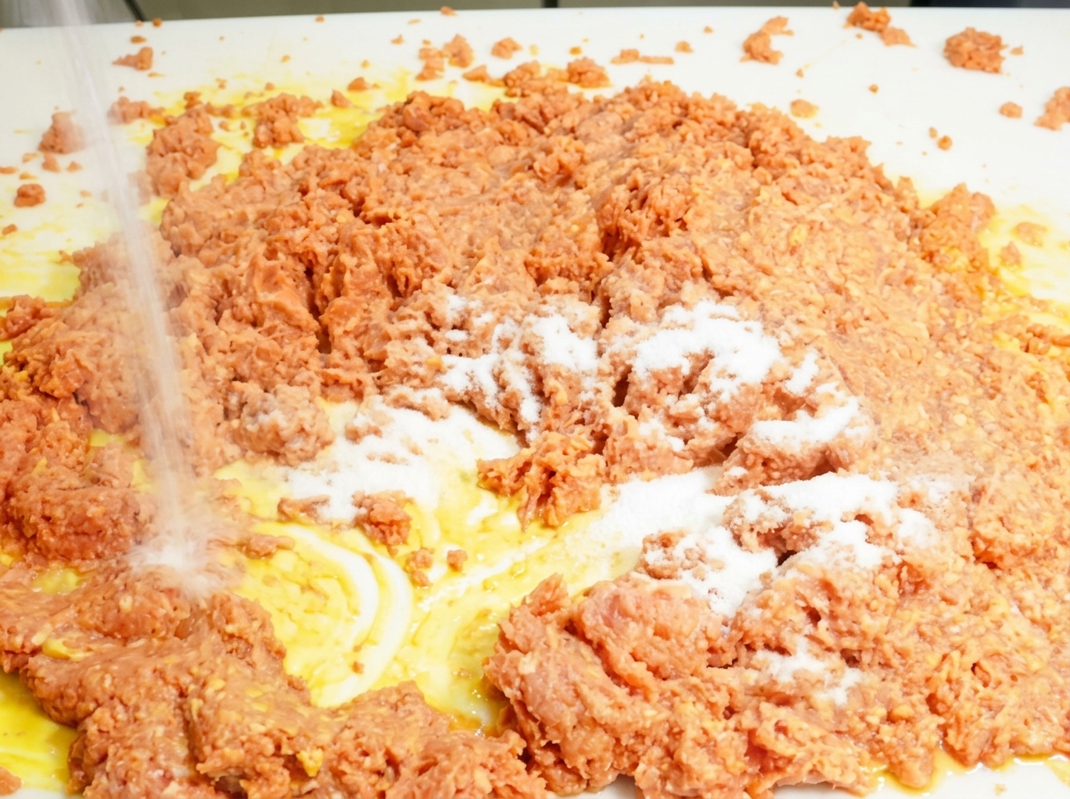Un sándwich de sloppy joe emplatado junto a unas patatas fritas crujientes y doradas.