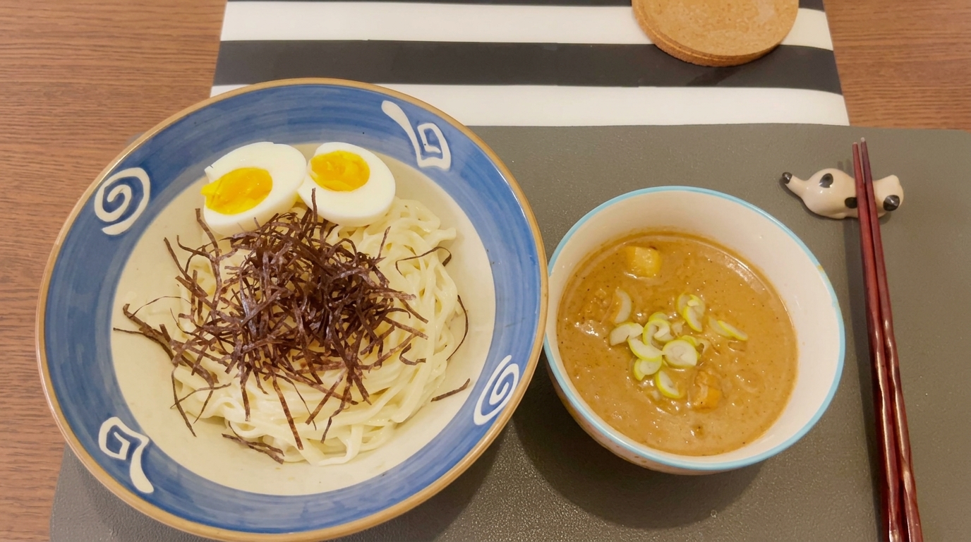 Tsukemen Japonés (Ramen de Inmersión)
