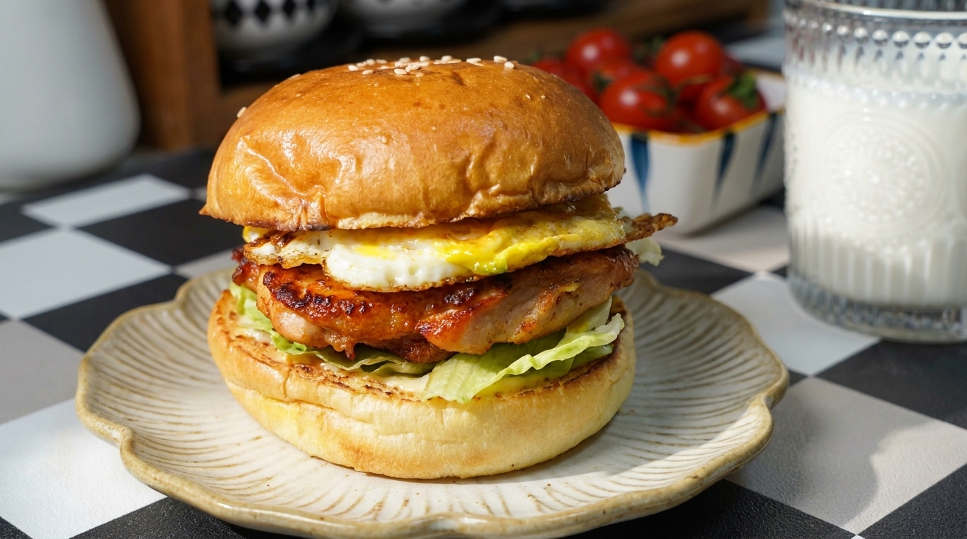 Hamburguesas de Pollo al Estilo Orleans Caseras