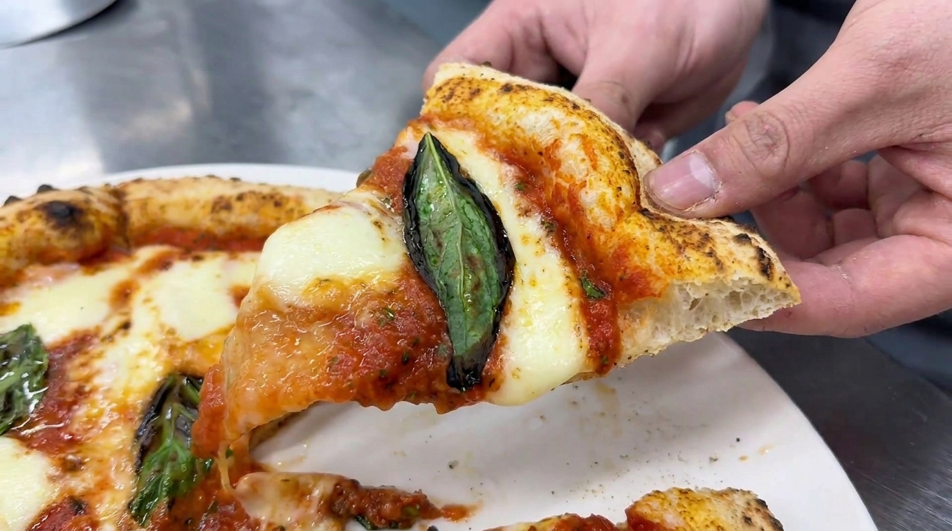 Pizza Margherita Napolitana Auténtica