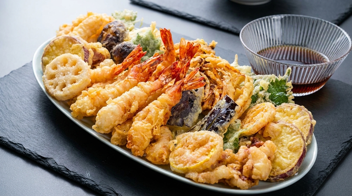 Tempura de Camarón Japonesa Clásica