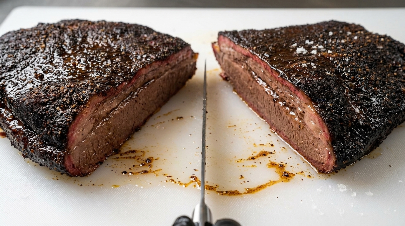 Brisket de Wagyu Ahumado al Estilo Barbacoa Americana (Stone Axe MB 6-7)