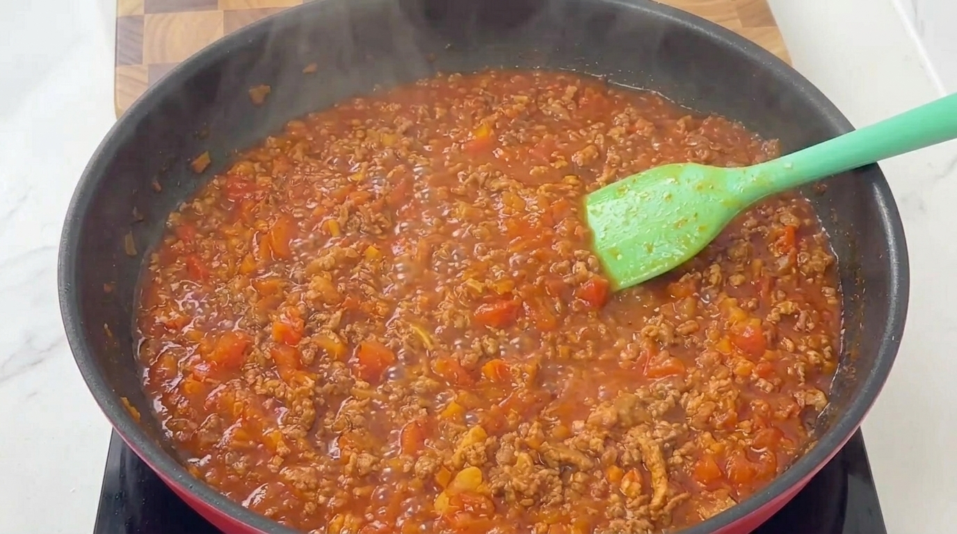 Salsa boloñesa clásica de res y cerdo (Ragù alla Bolognese)