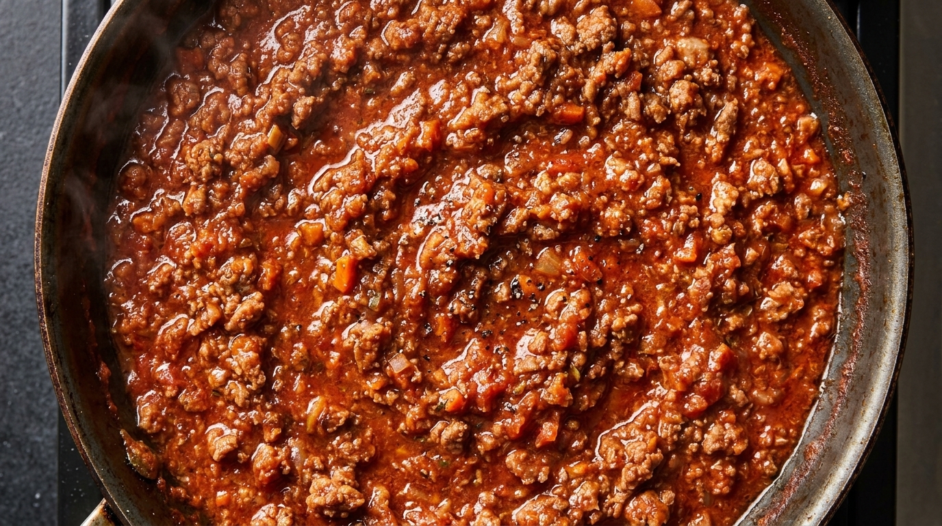 Salsa Boloñesa Clásica (Ragù alla Bolognese)