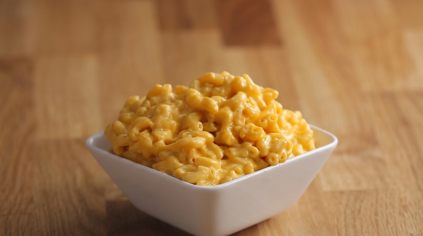 Macarrones con queso cremosos en sartén con 3 ingredientes