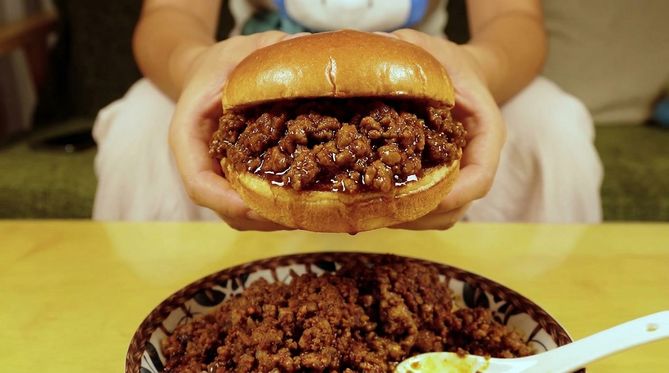 Sloppy Joe Burger al estilo americano