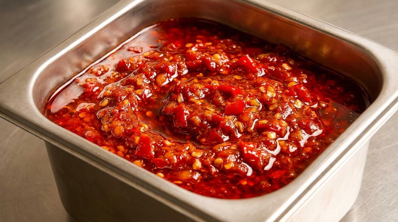 Salsa de Chile Picante estilo Mexicano para Hamburguesas