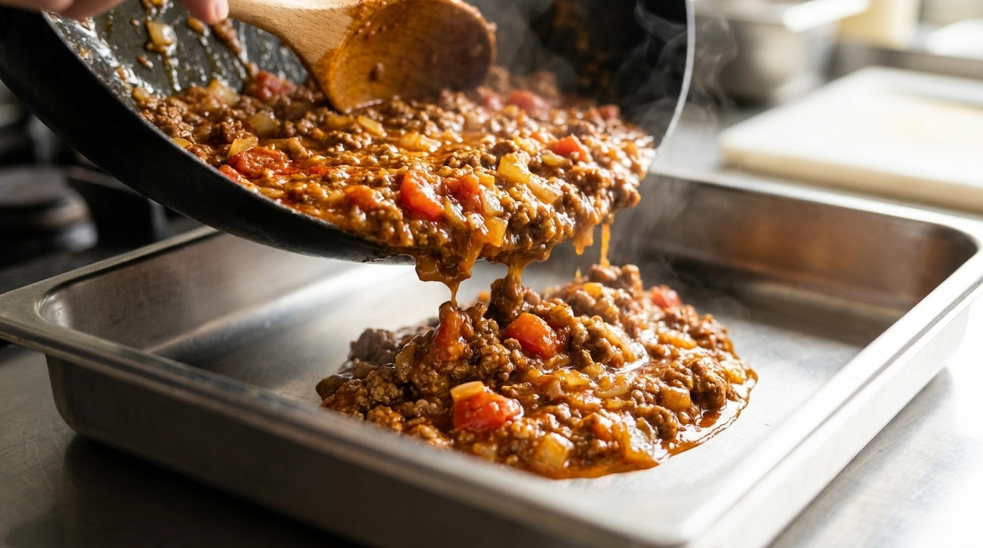 Salsa de Carne al Estilo Mexicano Casera