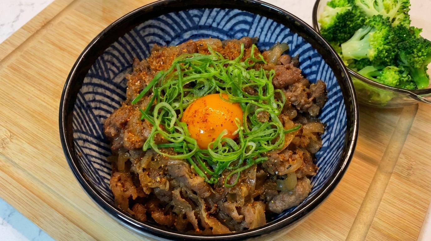 Gyudon: El clásico bol de ternera japonés