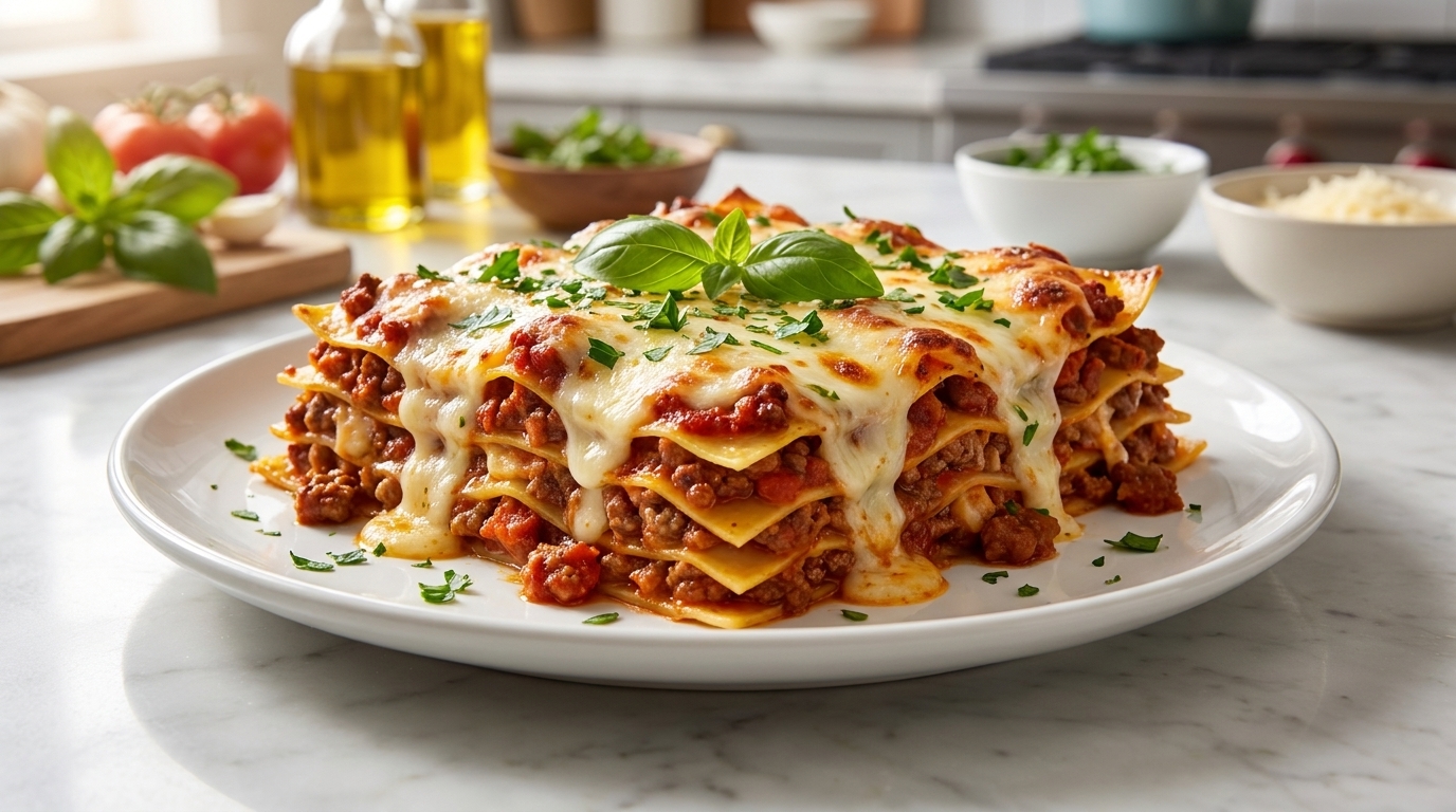 Lasaña Italiana Clásica al Horno