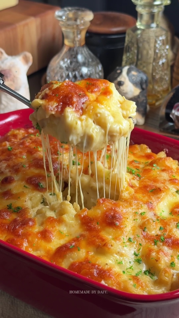 Macarrones con Queso Clásicos al Horno