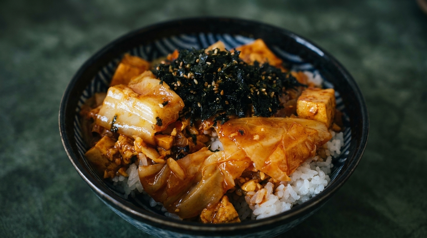 Tazón de Arroz con Atún y Curry (Kare-Don)