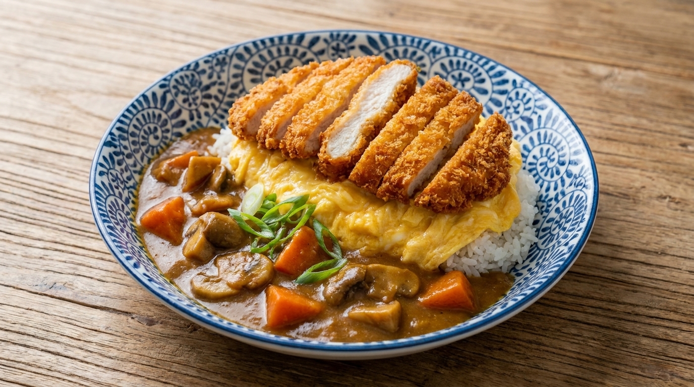 Katsu Curry: Pollo Empanizado con Curry Japonés