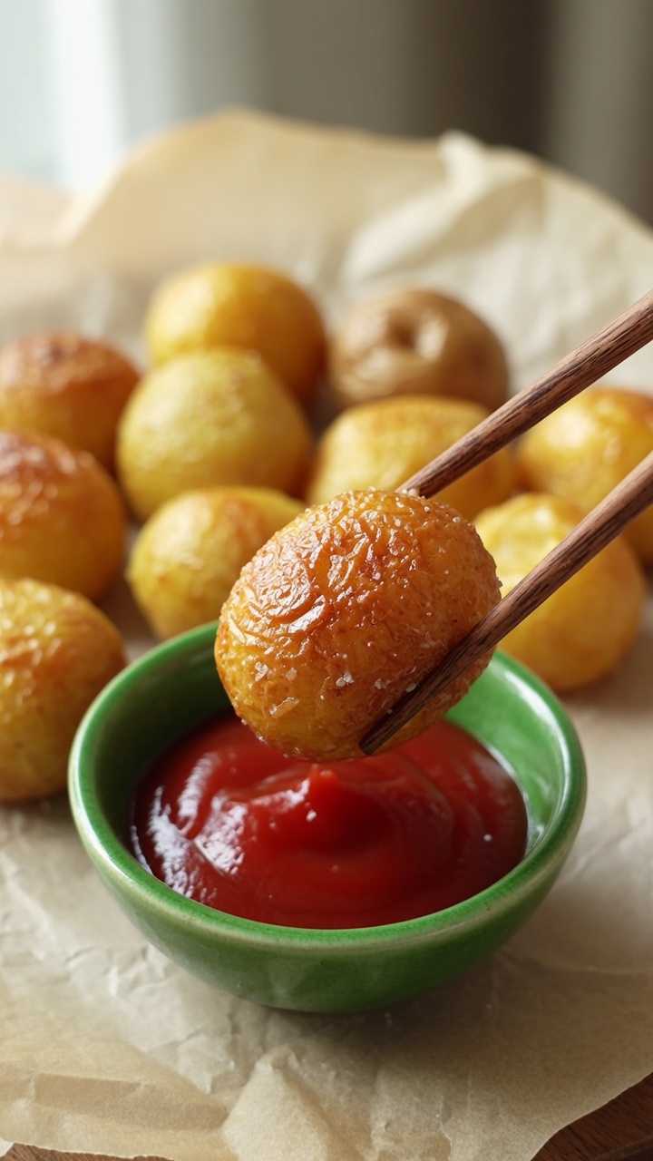 Patatas Baby Crujientes en Freidora de Aire