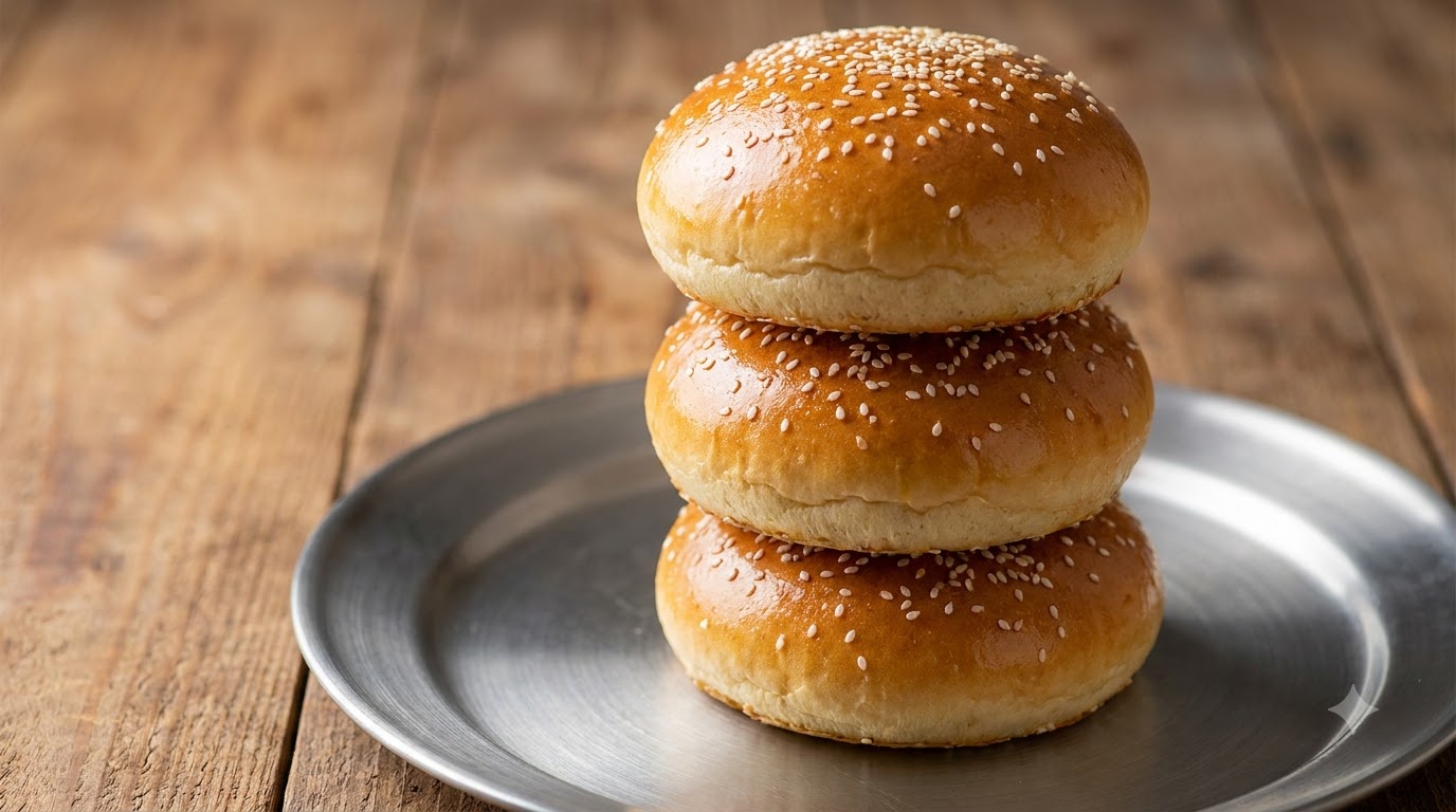 Peces de Hamburguesa Suaves sin Amasar en Freidora de Aire