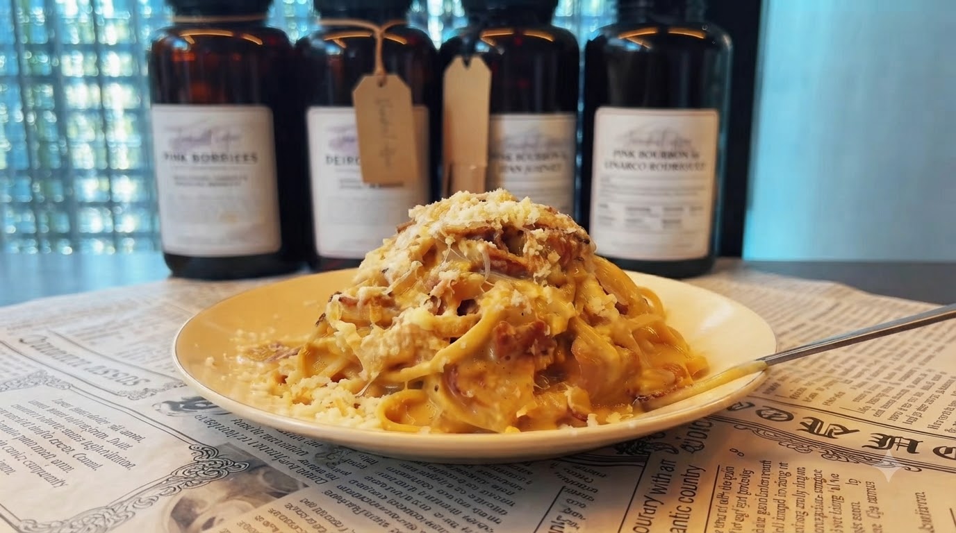 Pasta Carbonara Cremosa Italiana