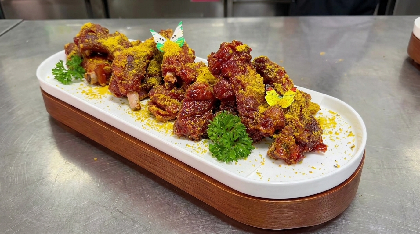 Costillas de Cerdo Doradas y Crujientes