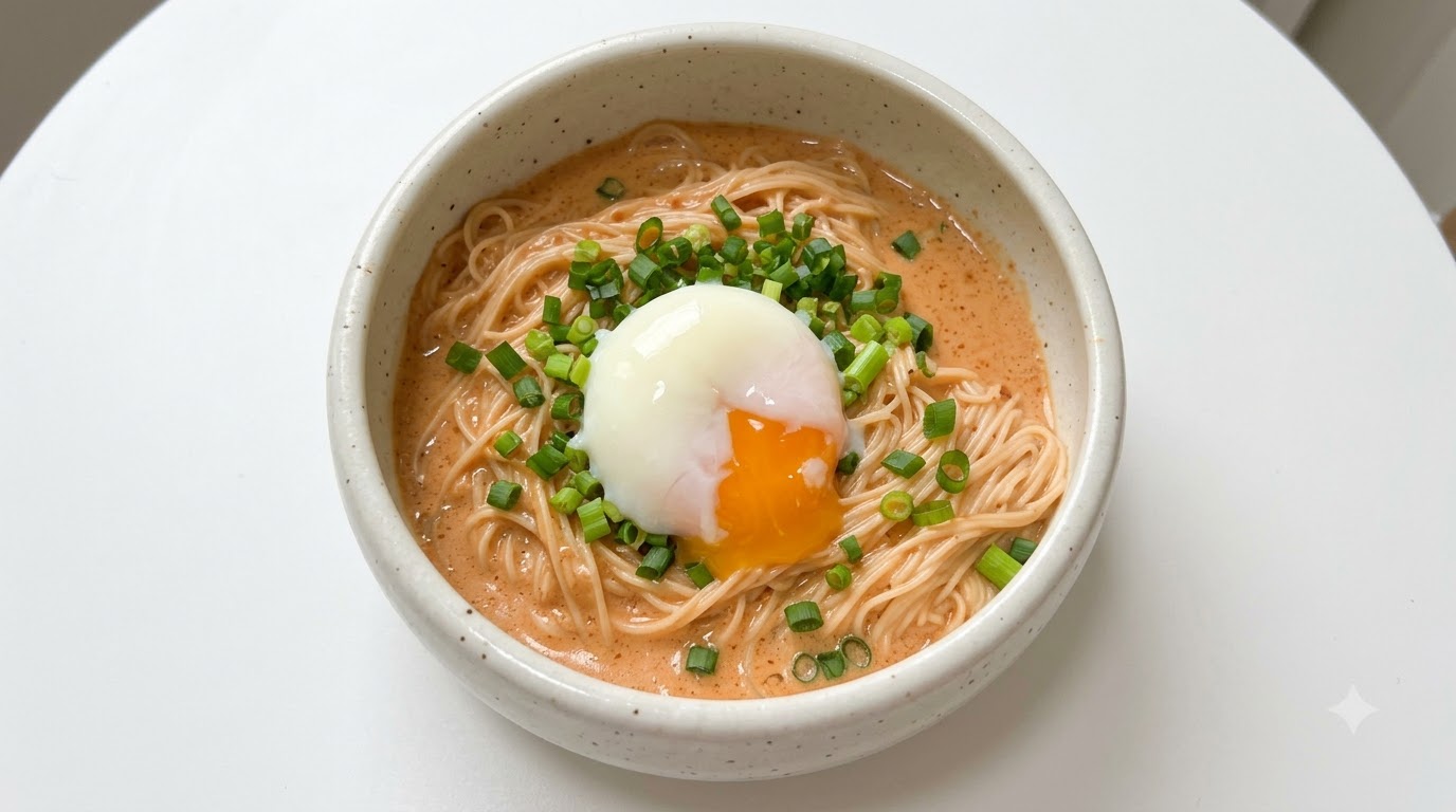 Fideos Somen Japoneses Picantes con Sésamo