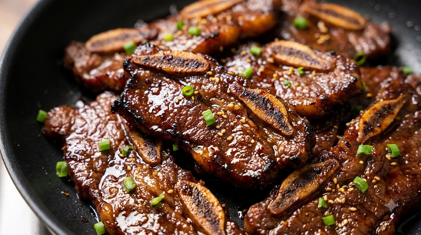 Galbi LA de Baek Jong-won (Costillas de Res Coreanas)