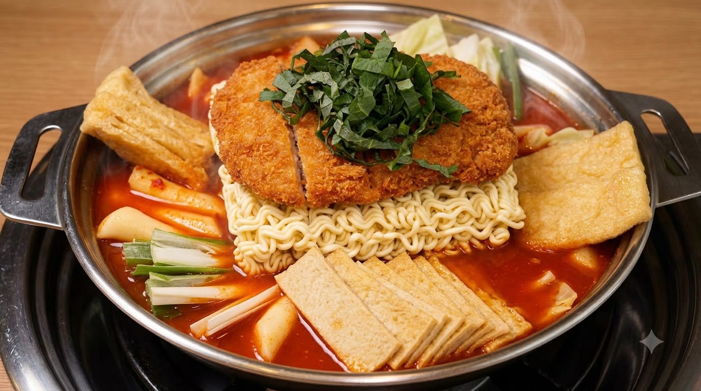 Hot Pot Tteokbokki al Estilo Militar
