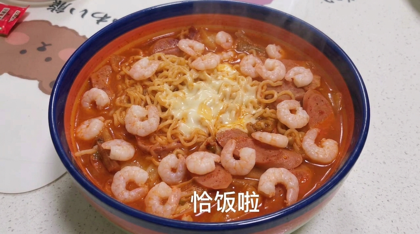 Ramen Estilo Army Stew Coreano